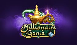 Cover van de Millionaire Genie online casino slot.