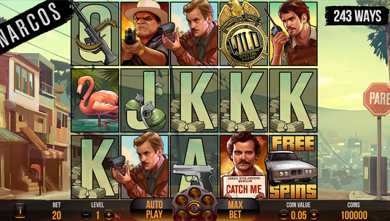 Demo van de Narcos slot.