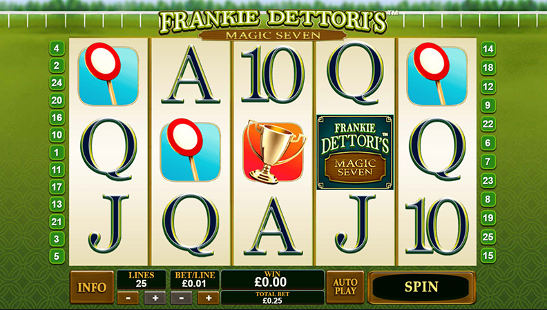 Frankie Dettori ' s Magic Seven slot demo spel