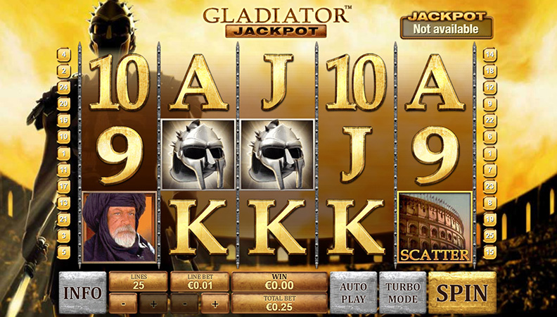 Demo van de Gladiator slot.