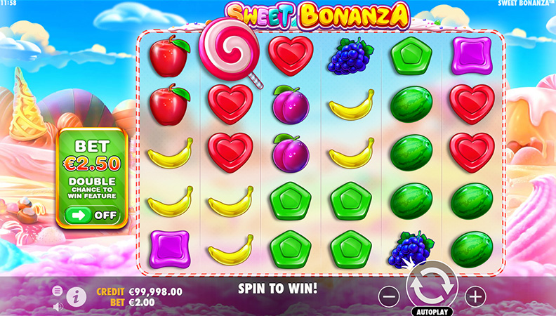 Sweet Bonanza slot demo spel