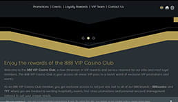 888 VIP Casino Club programma voor Nederland online casino ' s.