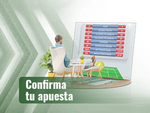 Man voor een Rafa Nadal wedden scherm