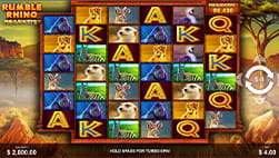 Rumble Rhino Megaways bij Codere