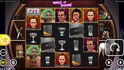 De Slot Walk Of Shame bij PlayUZU