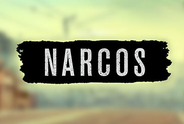 Cover van de Narcos slot, beschikbaar bij online casino ' s.