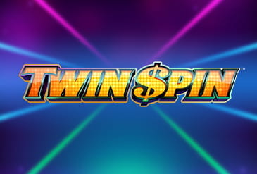 De cover van de Twin Spin slot, beschikbaar bij online casino ' s.