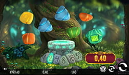 Afbeelding met het spel scherm van de Well Of Wonders slot door Thunderkick