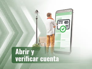 Open en verifieer uw gebruikersaccount in het casino.