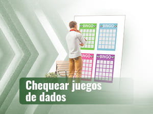 Bekijk de beschikbare online dice games.