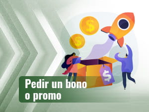 Vraag de welkomstbonus of een andere promotie aan.