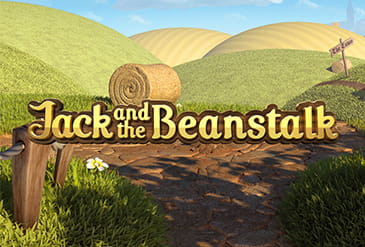 Cover van de Jack and The Beanstalk slot, beschikbaar bij online casino ' s.