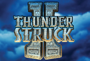 Cover van de Thunderstruck II slot, beschikbaar bij online casino ' s in Nederland.